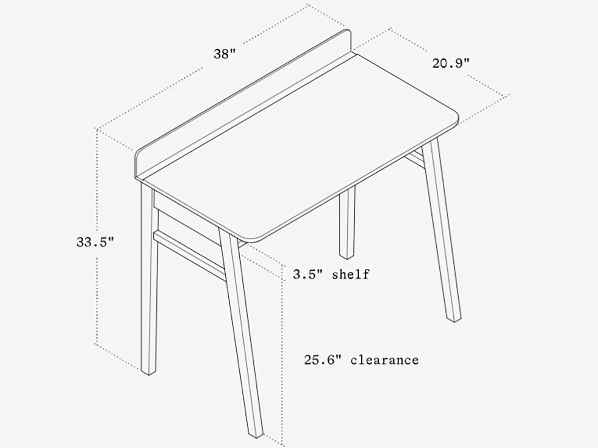 Oak Reader Desk — photo 7
